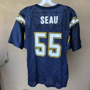 Chargers SEAU 55 jersey, Authentic Champion,Junior, size L 14-16